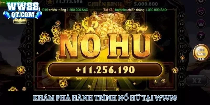 Khám phá sảnh game nổ hũ WW88 đặc sắc