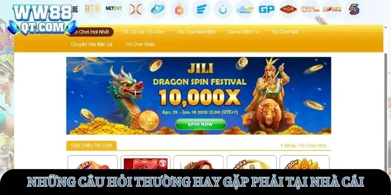 Những câu hỏi thường hay gặp phải tại nhà cái WW88