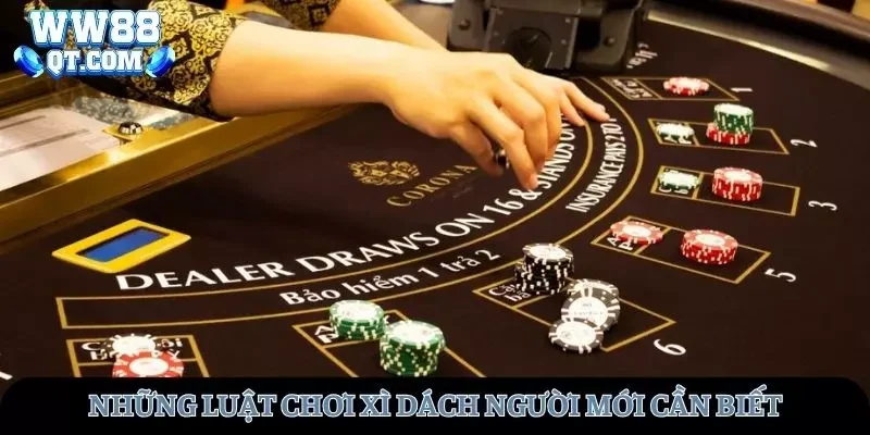 Những luật chơi bài xì dách người mới cần nên biết