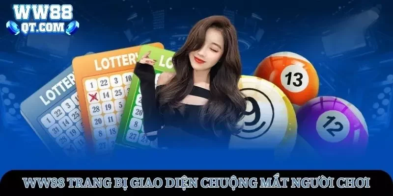Giao diện xổ số WW88 đẹp mắt, tốc độ tải mượt mà